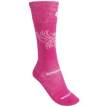 38%OFF 女性のSnowsportソックス Point6スキーフェニックス超軽量ソックス - メリノウール、オーバー - カーフ（男女） Point6 Ski Phoenix Ultralight Socks - Merino Wool Over-the-Calf (For Men and Women)画像